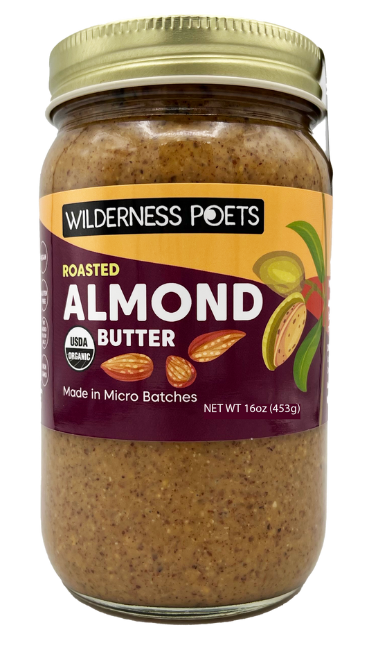 Almond Butter, Roasted, Organic