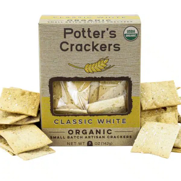 Artisan Crackers, Classic White, Organic