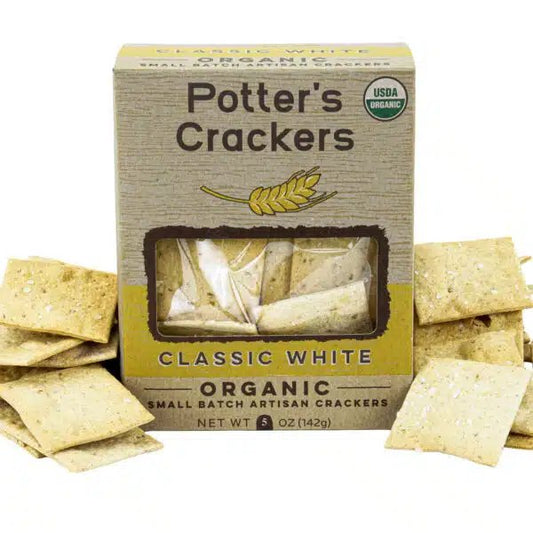 Artisan Crackers, Classic White, Organic