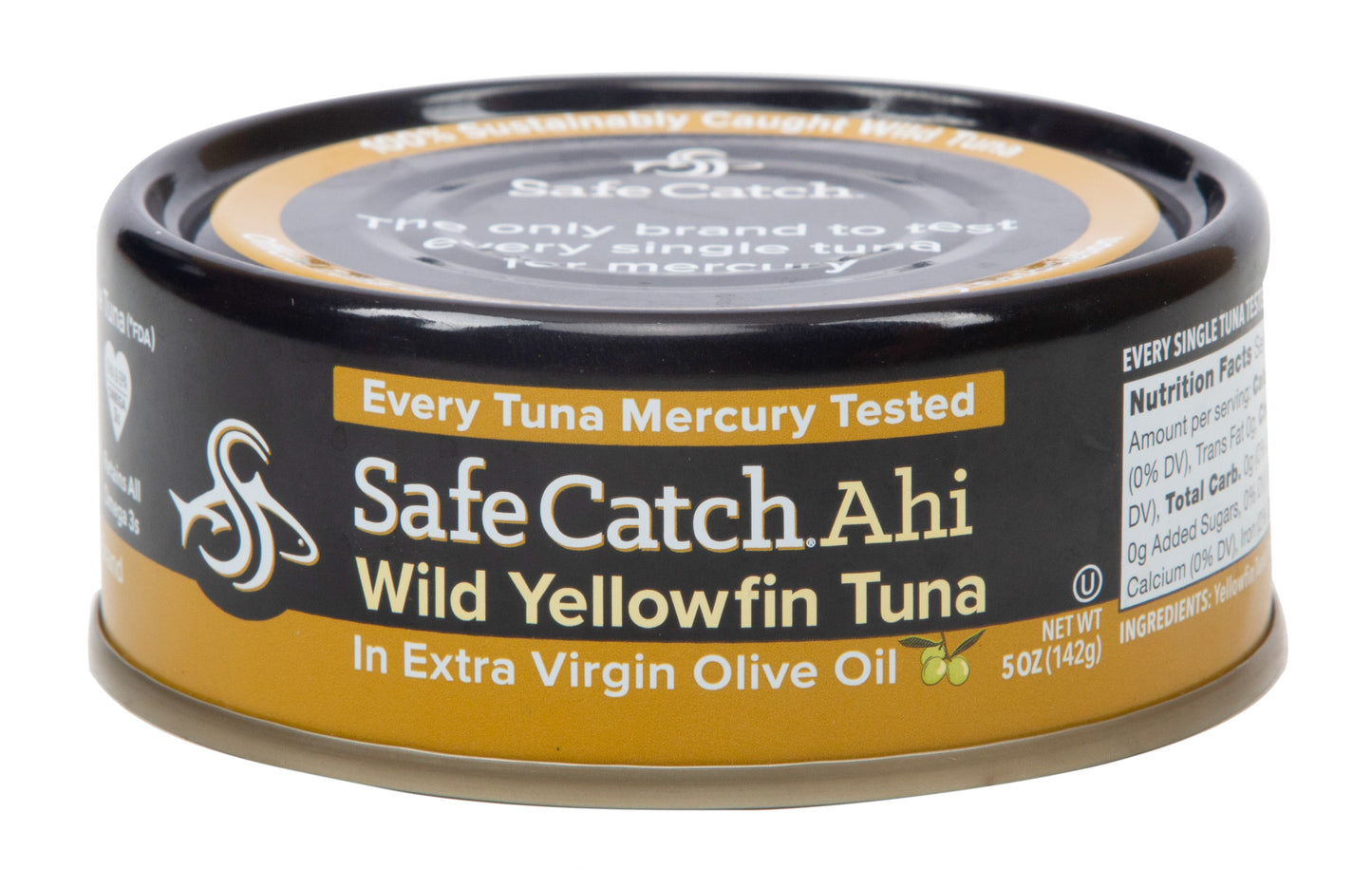 Tuna, Wild Ahi Yellowfin in Extra Virgin Olive Oil