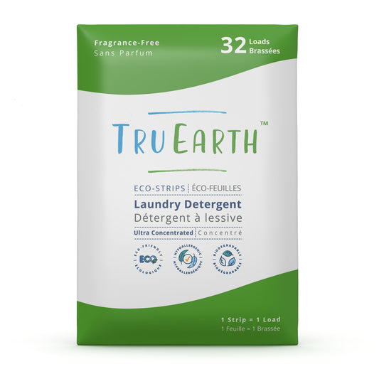 Laundry Detergent Eco-Strips, Fragrance Free