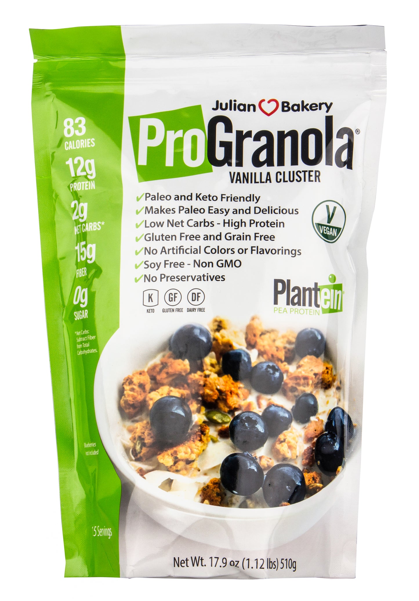 @ProGranola, Vanilla Cluster, Vegan
