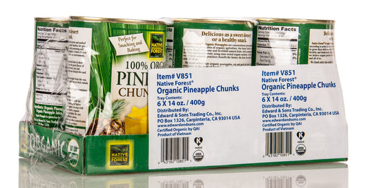 Pineapple Chunks, Organic