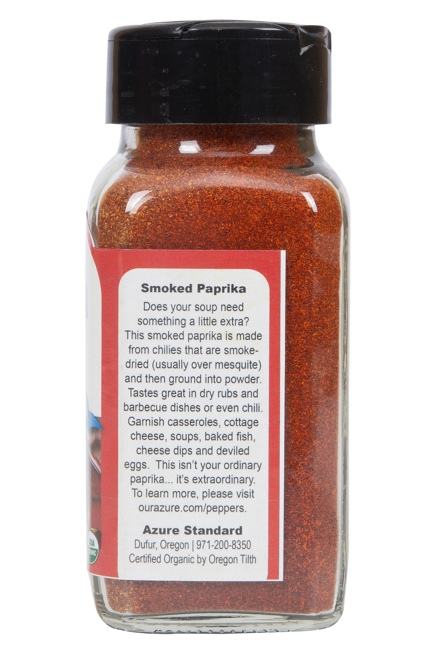 Paprika Powder, Smoked, Organic