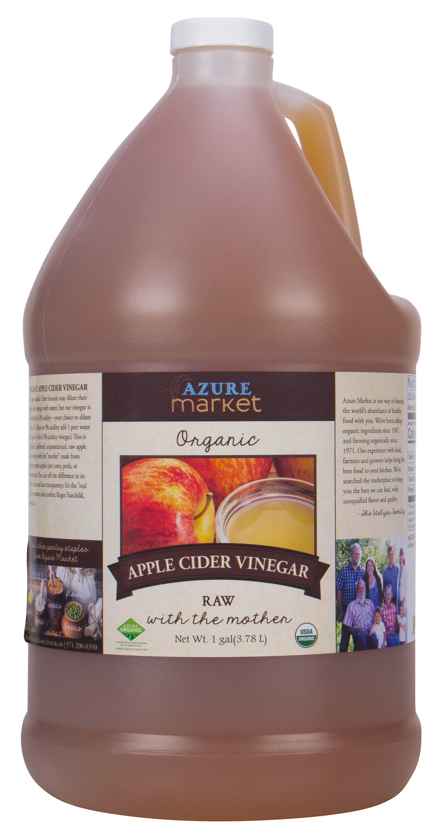 Vinegar, Raw Apple Cider, Organic