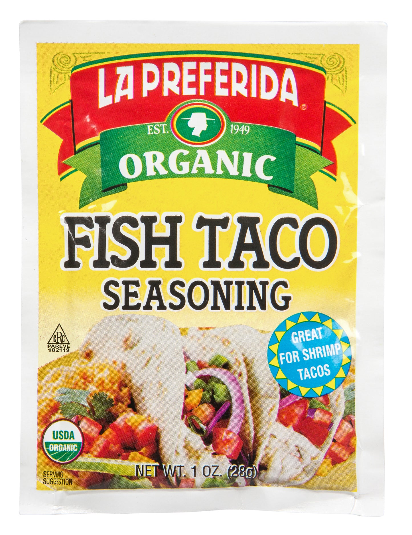 Fish Taco Seasoning, Organic