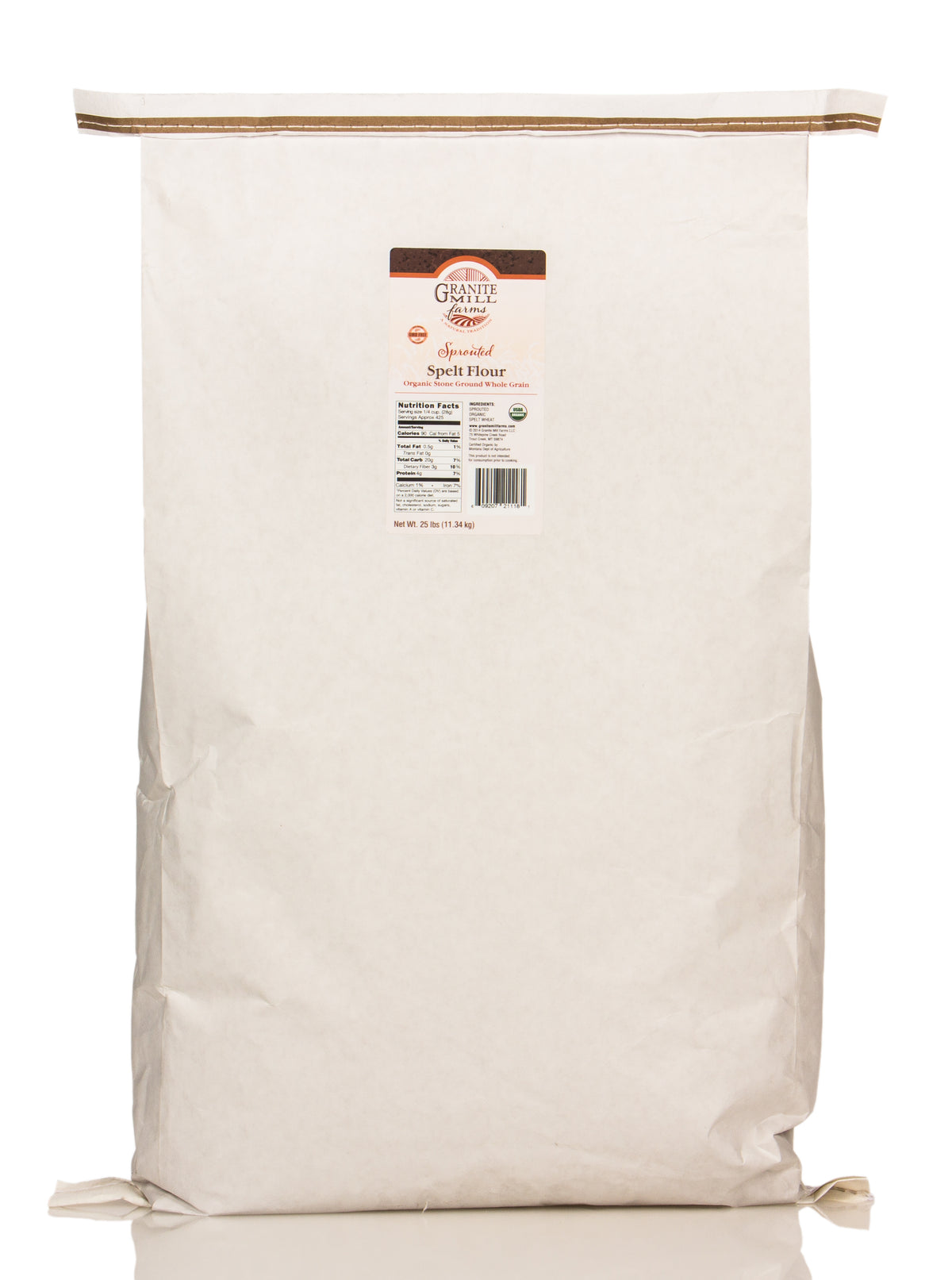 Spelt Flour, Sprouted, Organic