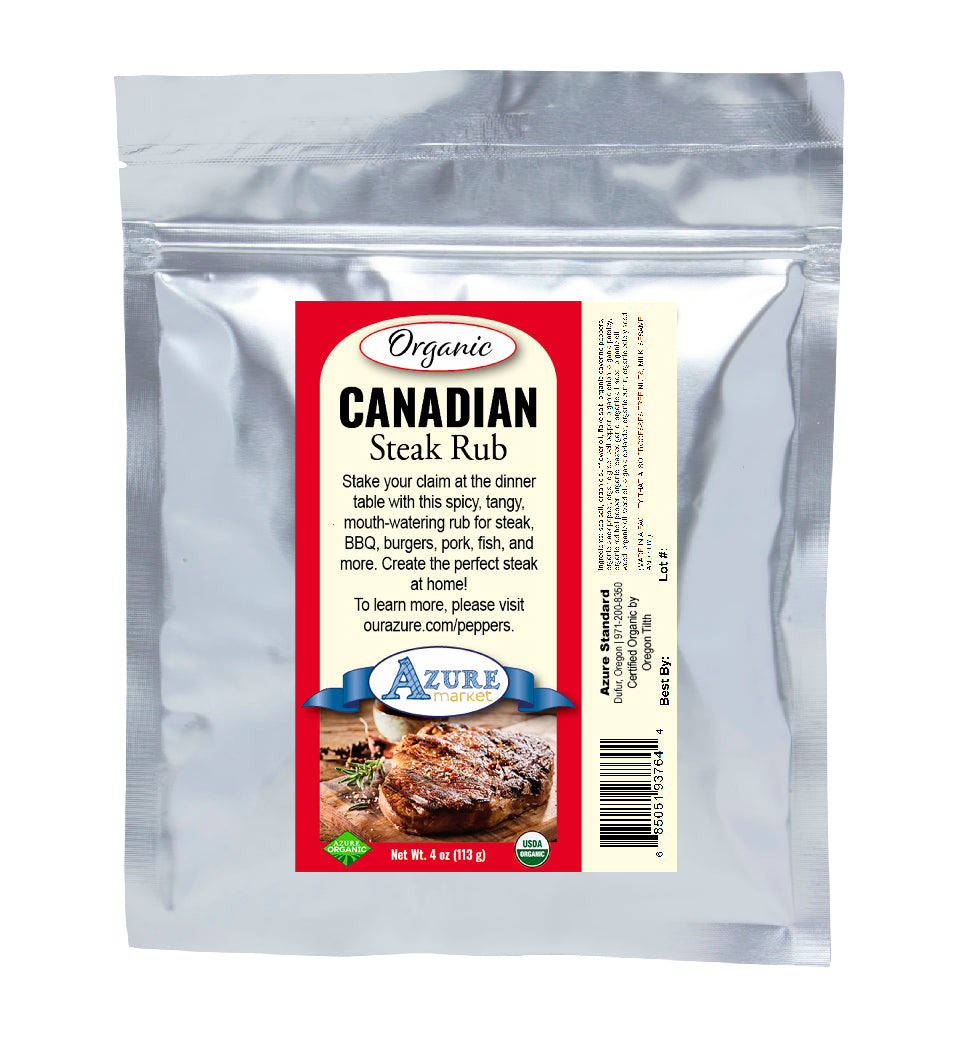 Canadian Steak Rub, Organic