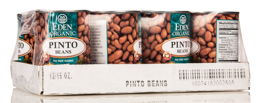 Pinto Beans, Canned, Organic