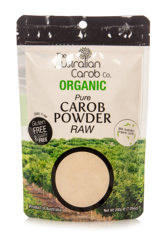 Pure Carob Powder, Raw, Organic