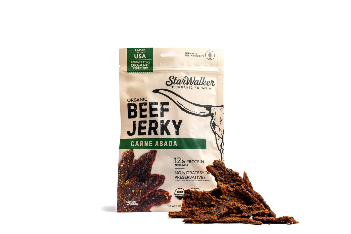 Beef Jerky, Carne Asada, Organic