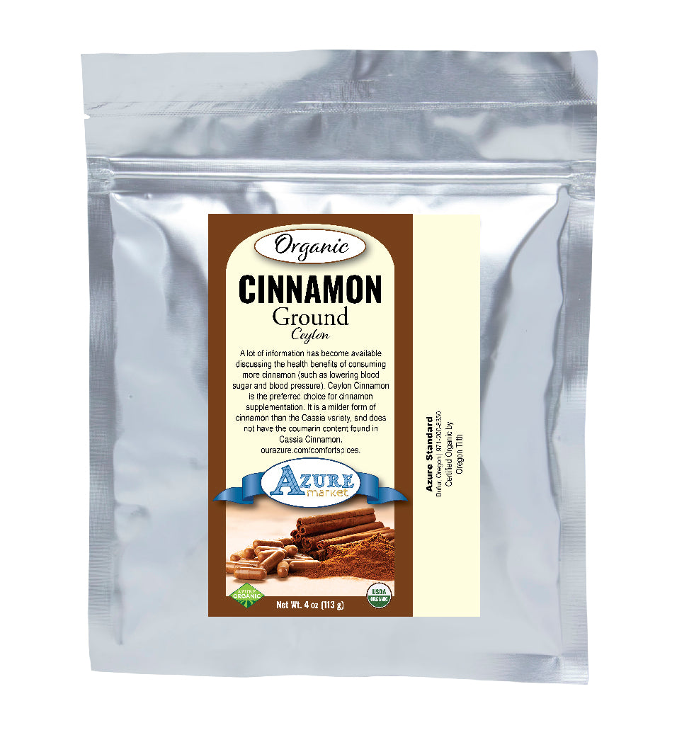 Cinnamon Ground, Ceylon, Organic