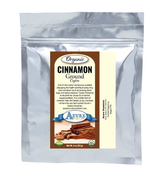 Cinnamon Ground, Ceylon, Organic