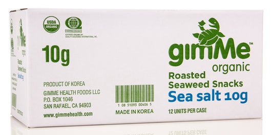 Roasted Seaweed Snack, Sea Salt, Organic