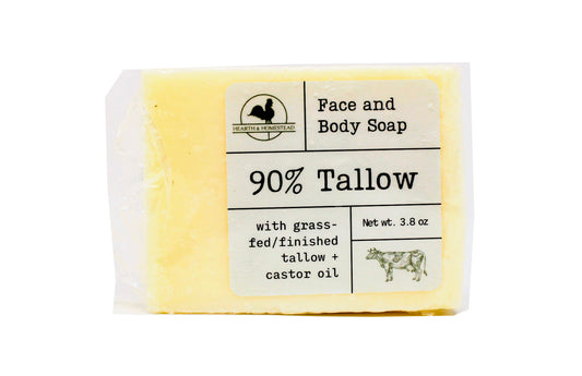 90% Tallow Face and Body Soap
