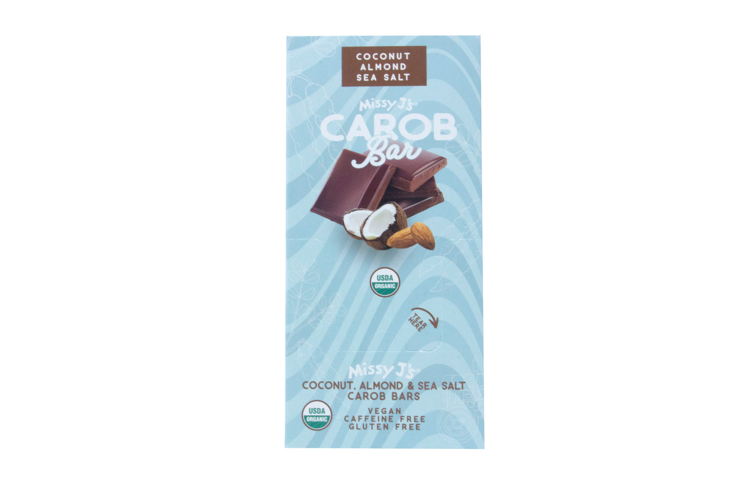 Carob Candy Bar, Coconut Almond, Organic