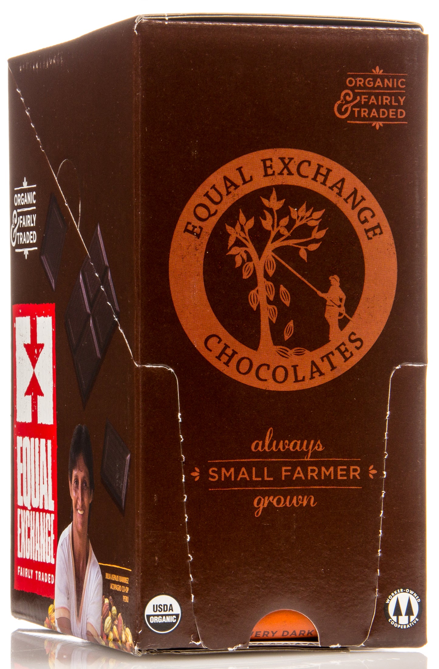*Dark Chocolate Bar, Mint Crunch 67%, Organic