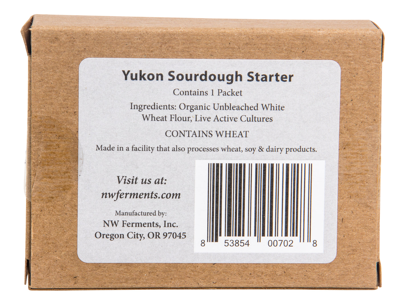 Yukon Sourdough Starter