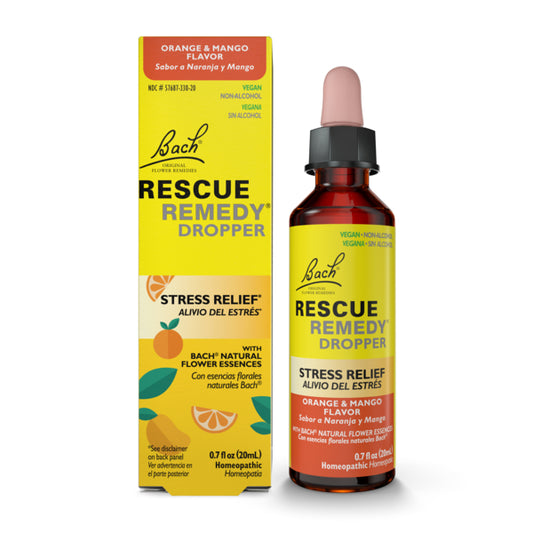 RESCUE Remedy, Stress Relief, Orange & Mango