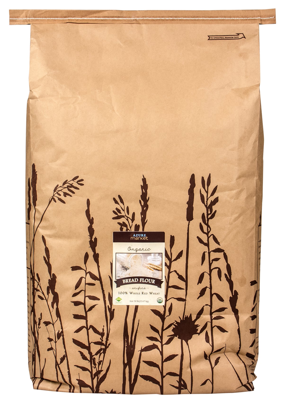 Bread Flour 100% Whole Red Wheat (Unifine), Organic