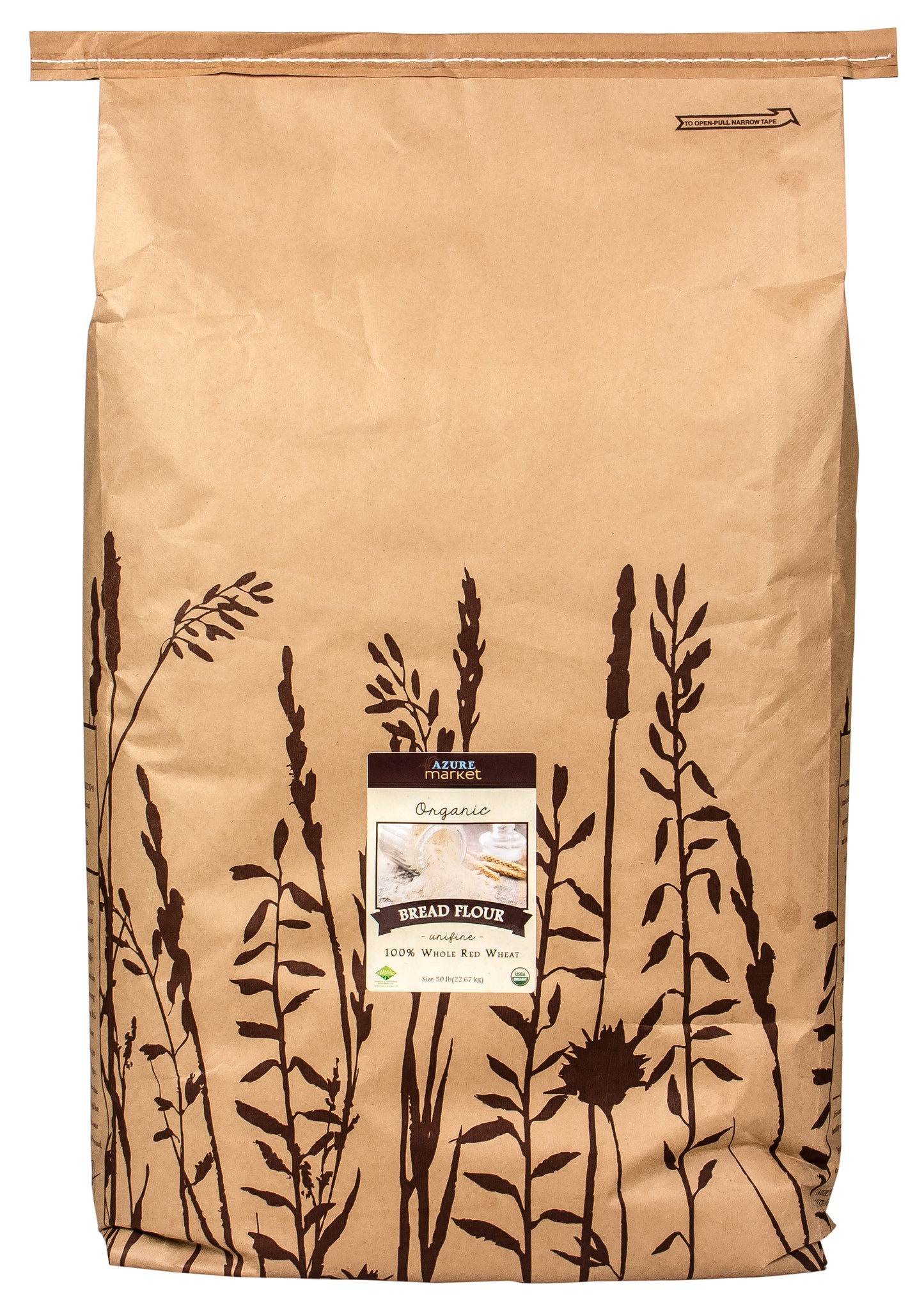 Bread Flour 100% Whole Red Wheat (Unifine), Organic
