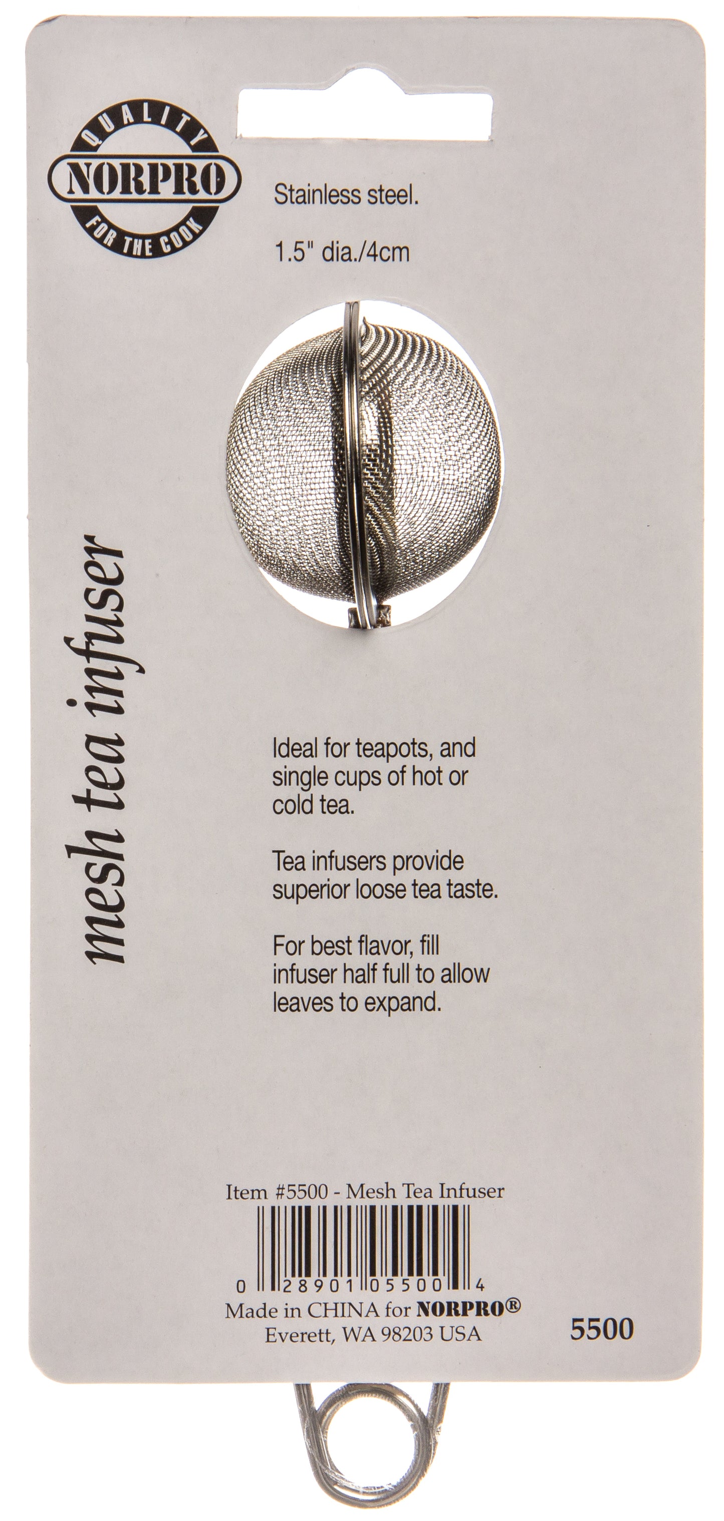 Tea Infuser, Stainless Steel