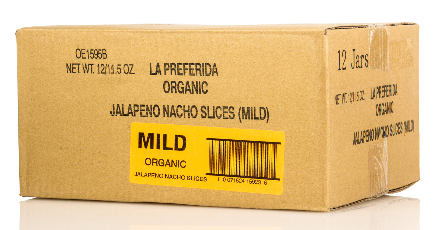 Jalapeno Nacho Slices, Mild, Organic