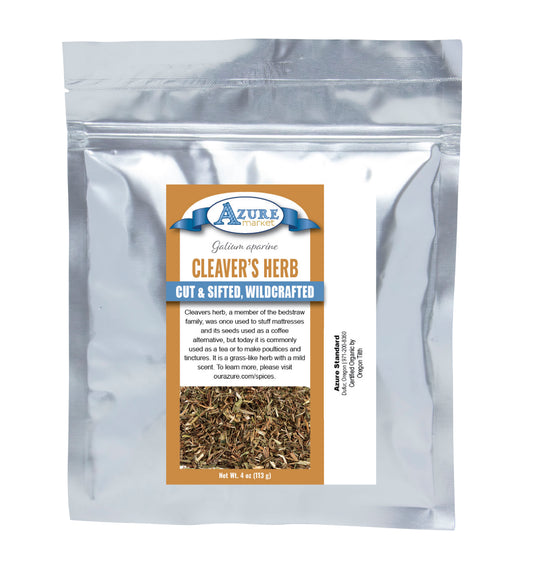 Cleaver's Herb, Cut & Sifted, Wildcrafted