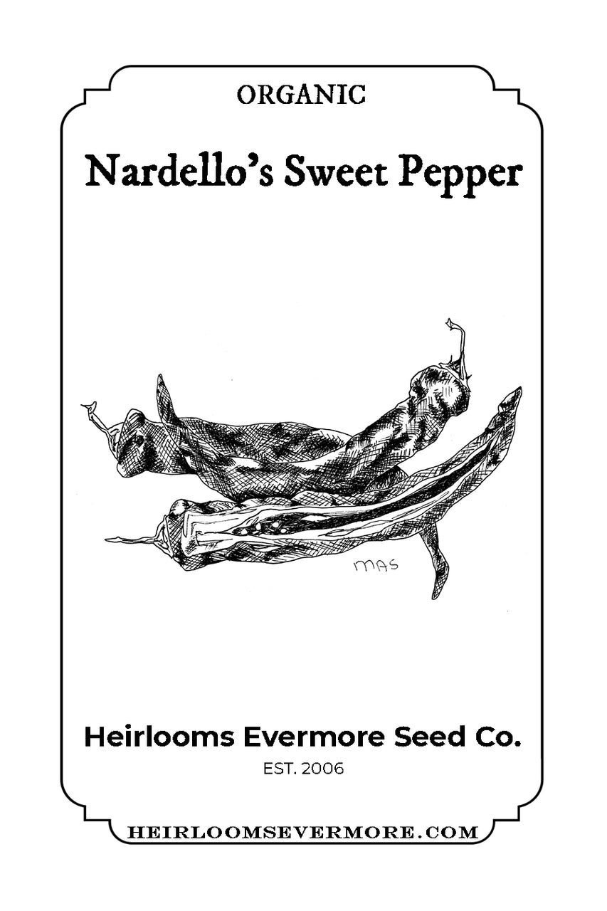 Nardello's Sweet Italian Frying Pepper Seeds