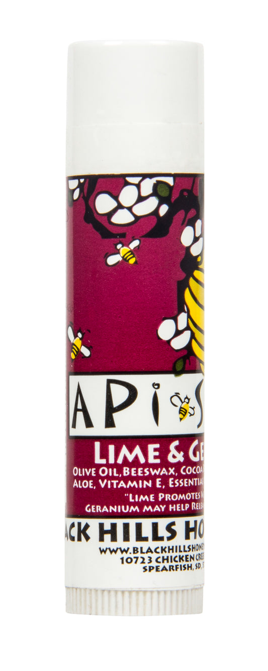 Lip Balm, Api Stick, Lime & Geranium