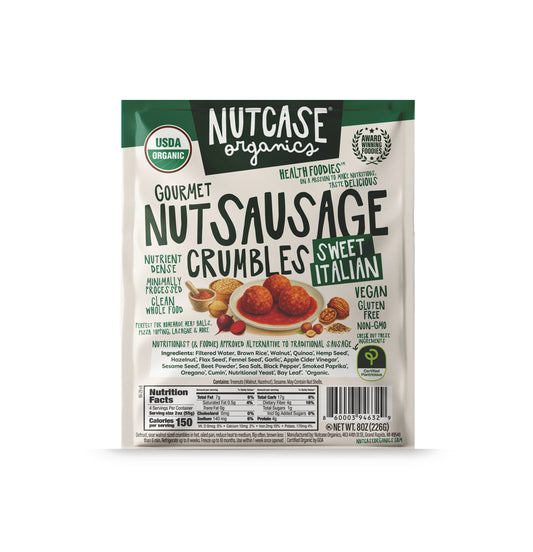 Crumbles, Sweet Italian, Frozen, Organic