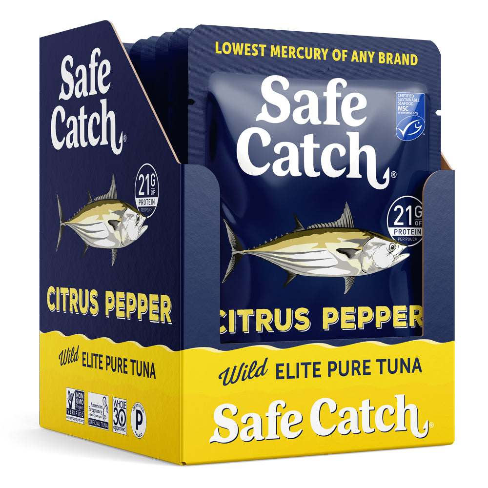 Tuna, Wild, Citrus Pepper, Elite, Pouch