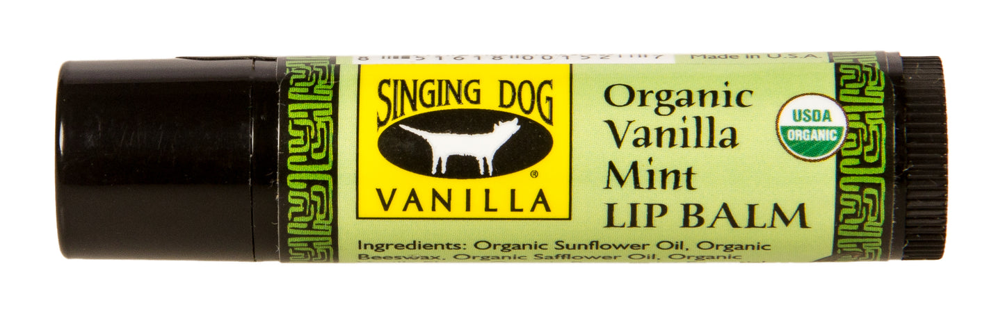 Lip Balm, Vanilla Mint, Organic