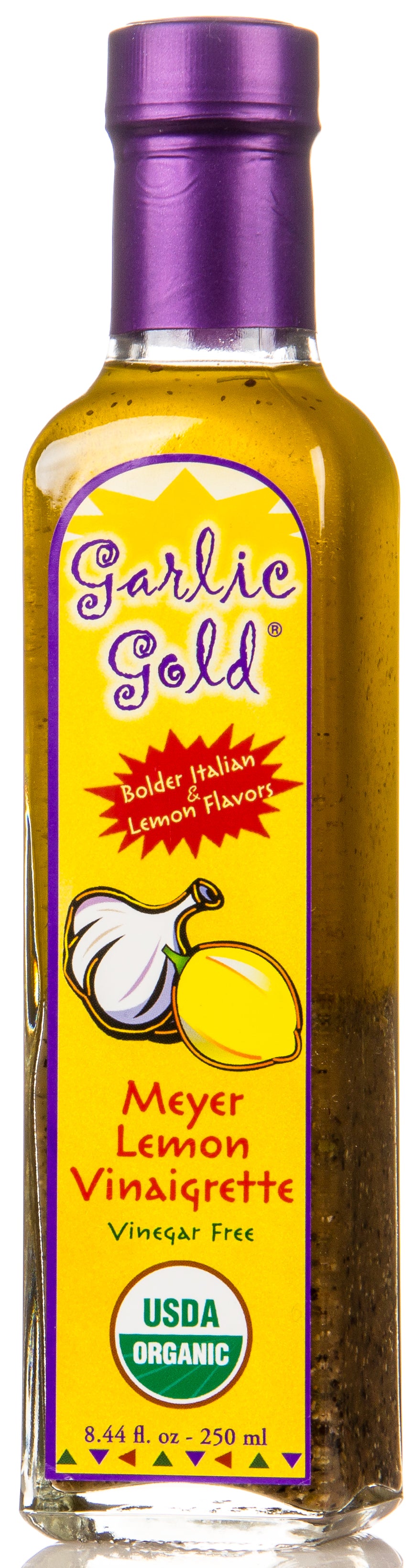 Garlic Meyer Lemon Vinaigrette, Organic