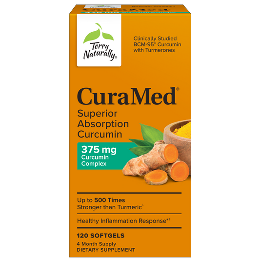 CuraMed Superior Absorption Curcumin, 375 mg