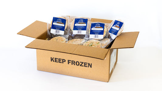 Naked Salmon Burger, Frozen