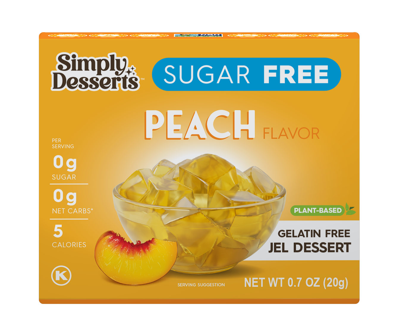 Jel Dessert, Peach