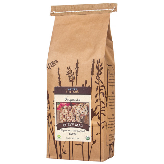 Curvy Mac Azuroni Gourmet Pasta, Organic