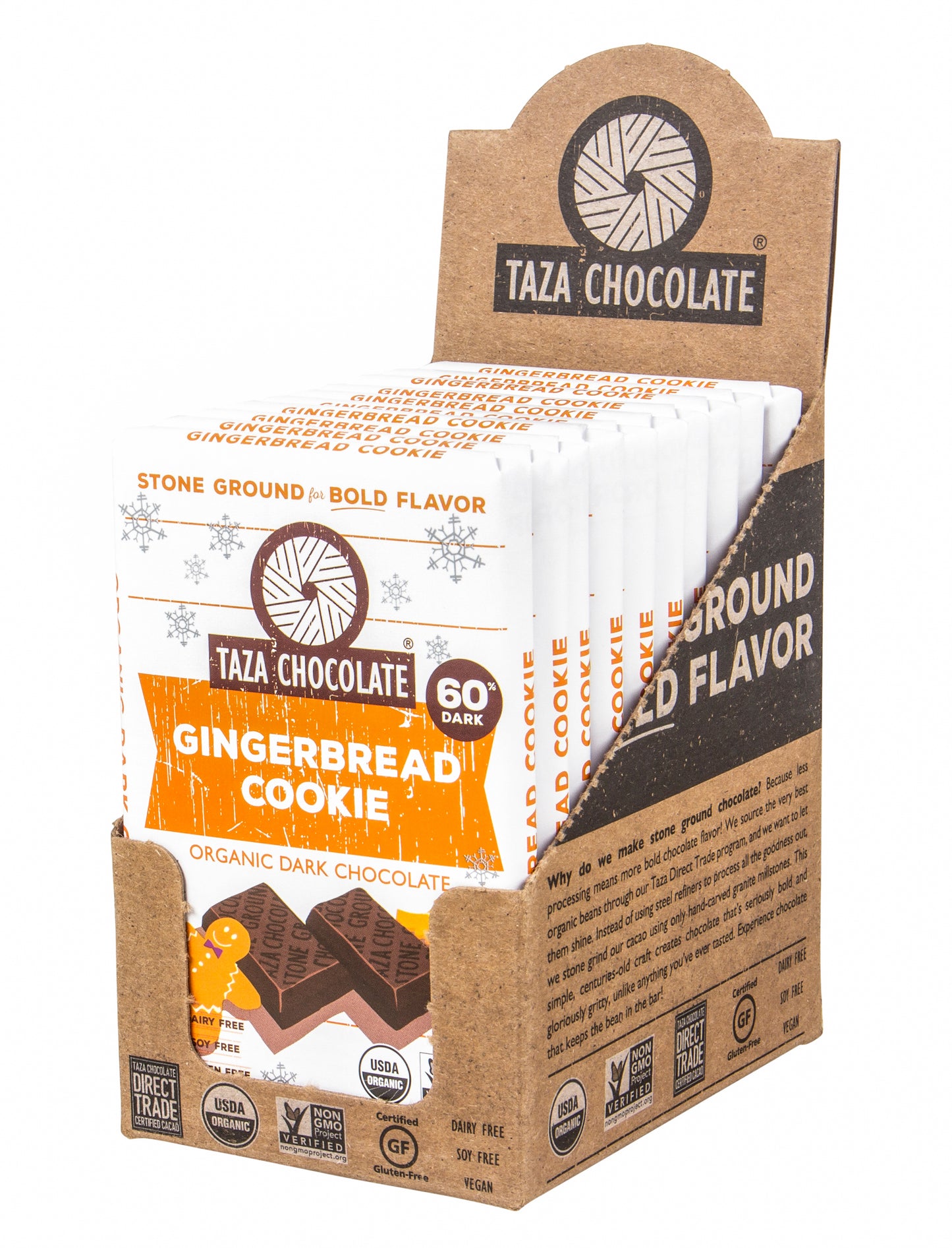 Amaze Bar, Gingerbread Cookie Bar, Organic