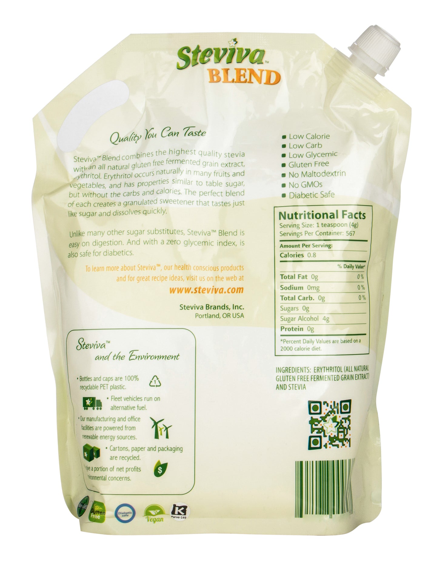 Steviva Blend, Granular