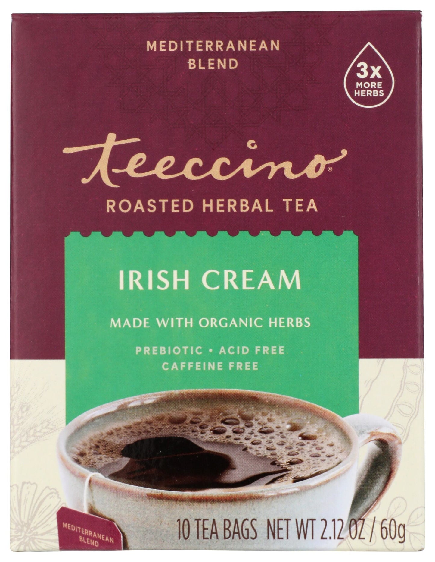 Irish Cream, Roasted, Herbal Tea Bag, Organic