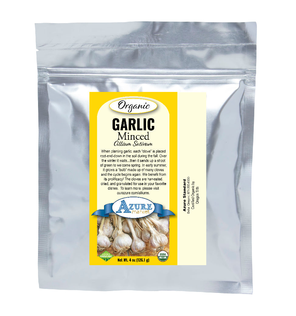 Garlic, Minced, Organic