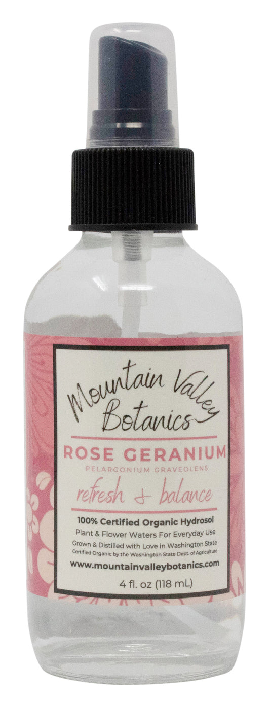 Hydrosol, Rose Geranium, Organic