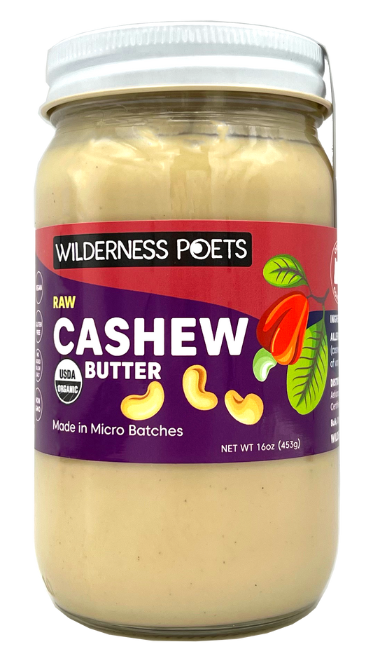 Cashew Butter, Raw, Organic