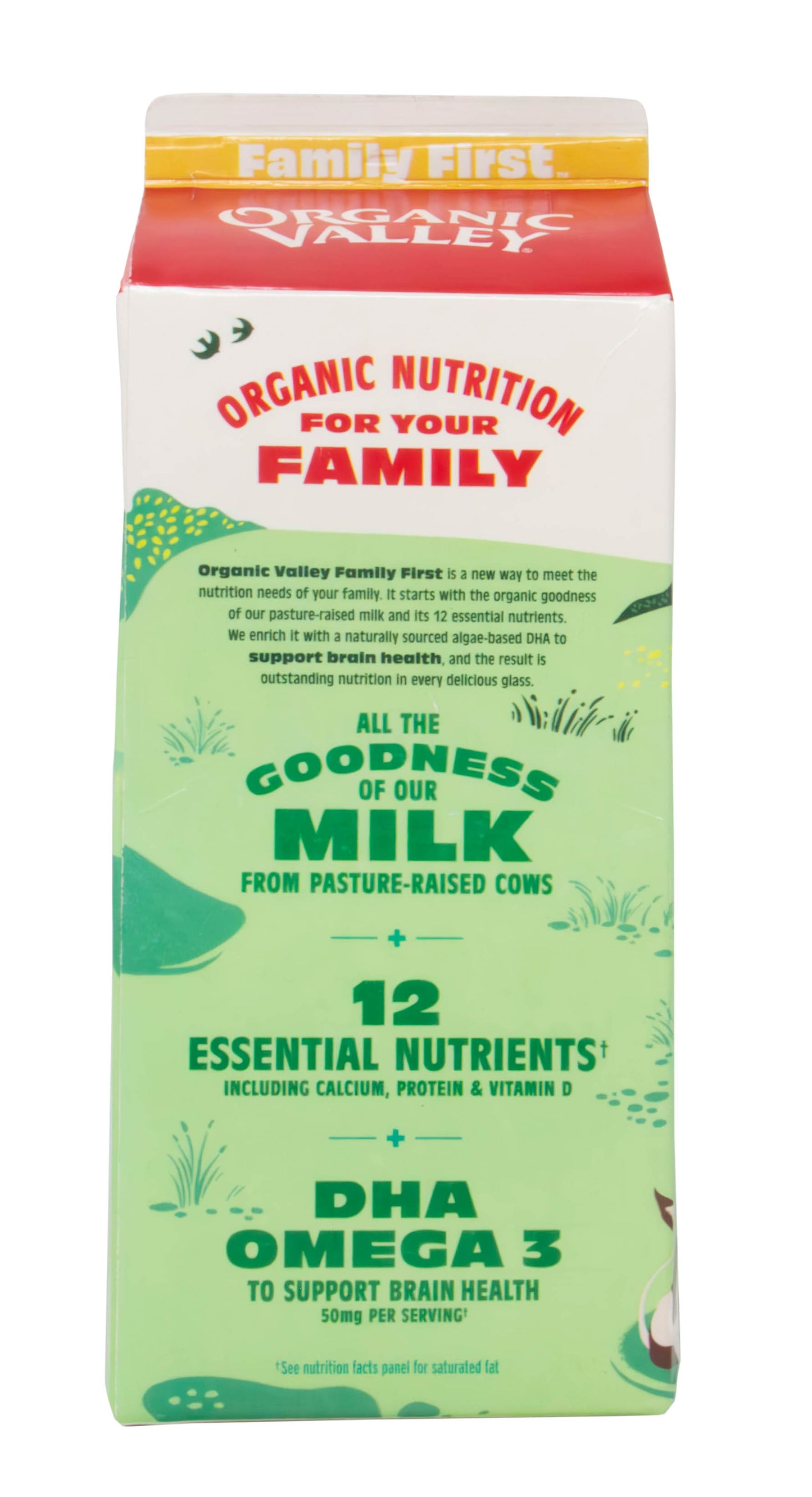 Whole Milk, Family First with DHA Omega 3, Organic
