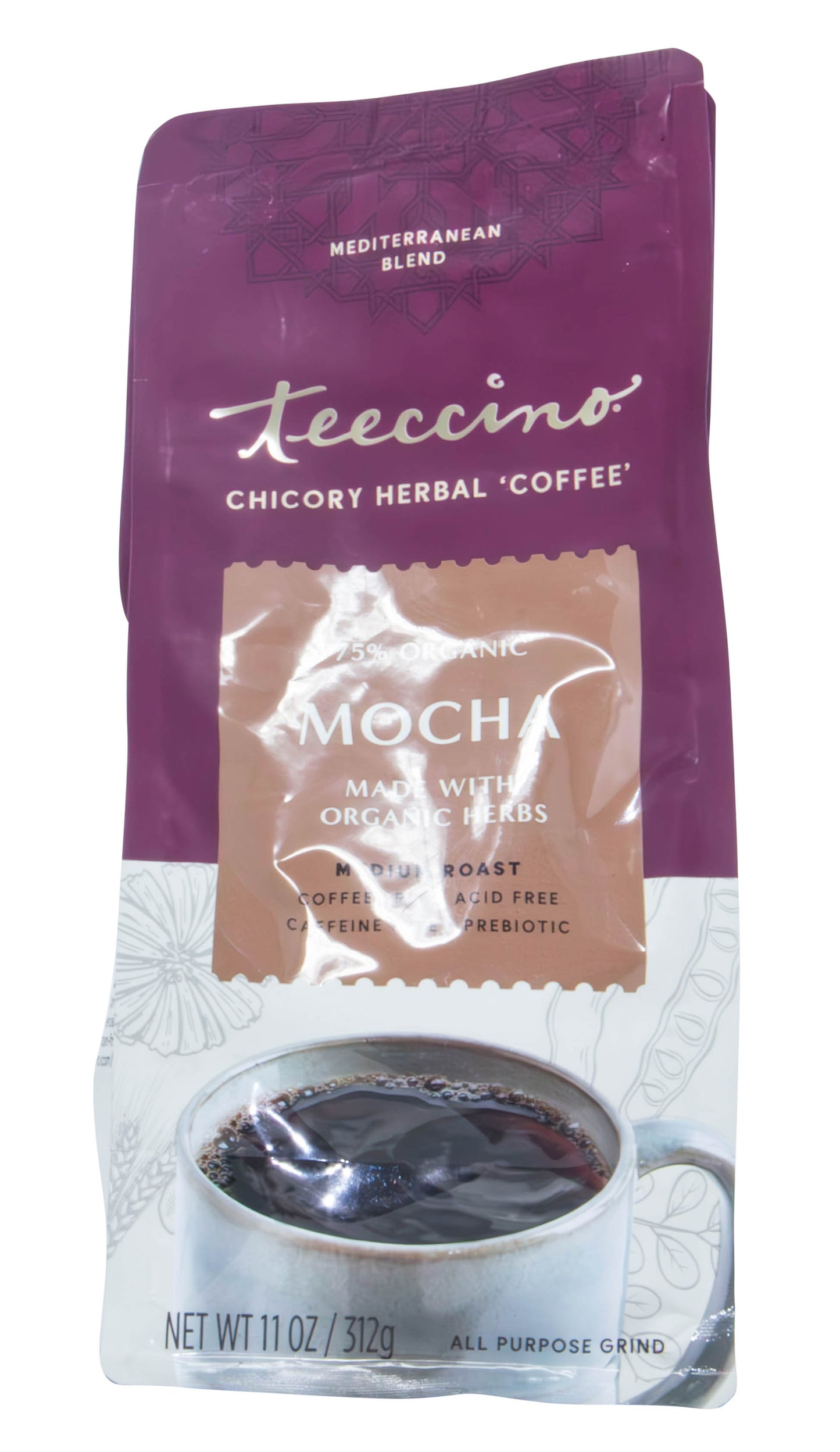 Mocha, Chicory, Herbal Coffee, Organic