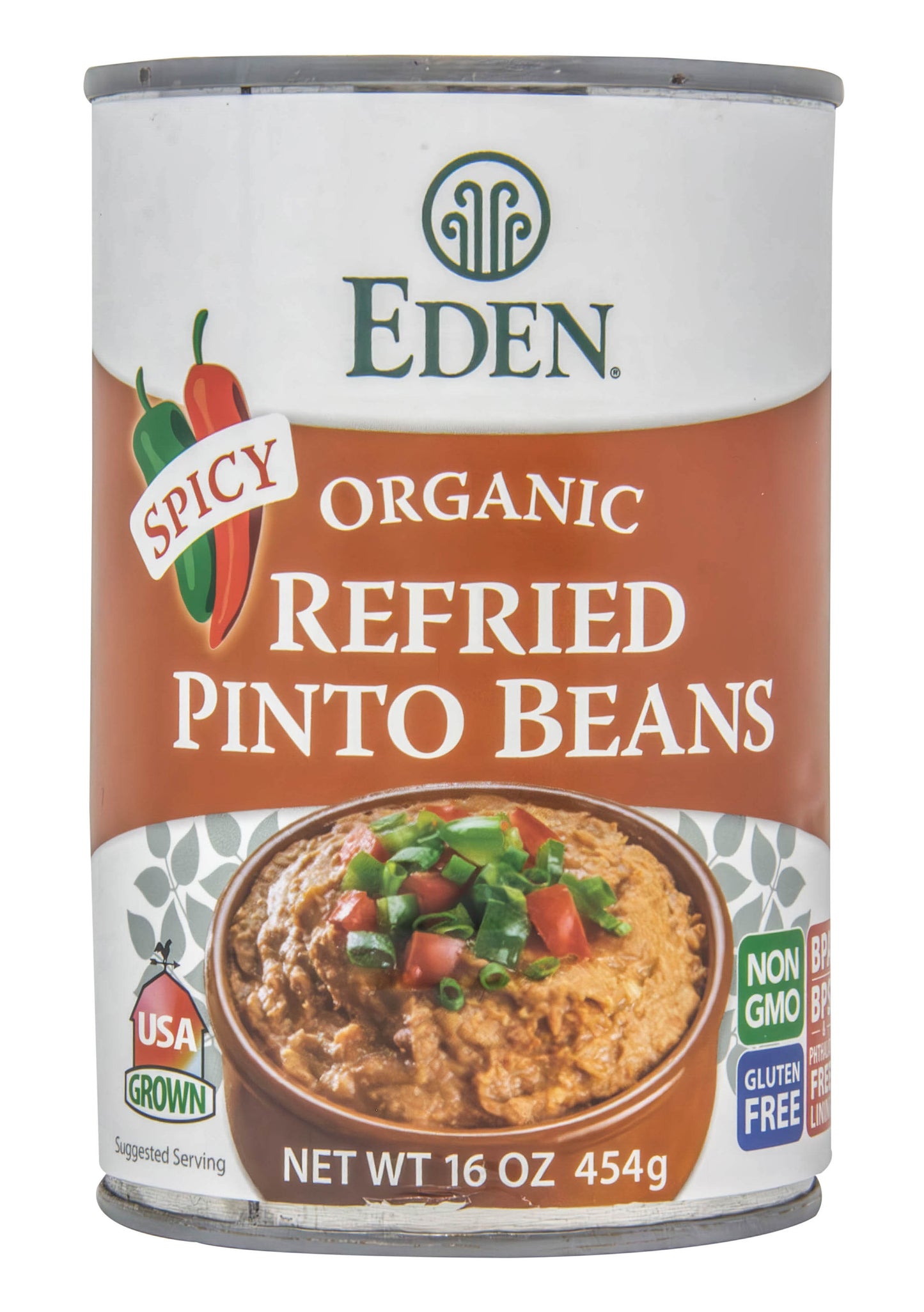 Spicy Refried Pinto Beans, Organic