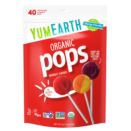 Fruit Pops, Assorted Flavors, Organic