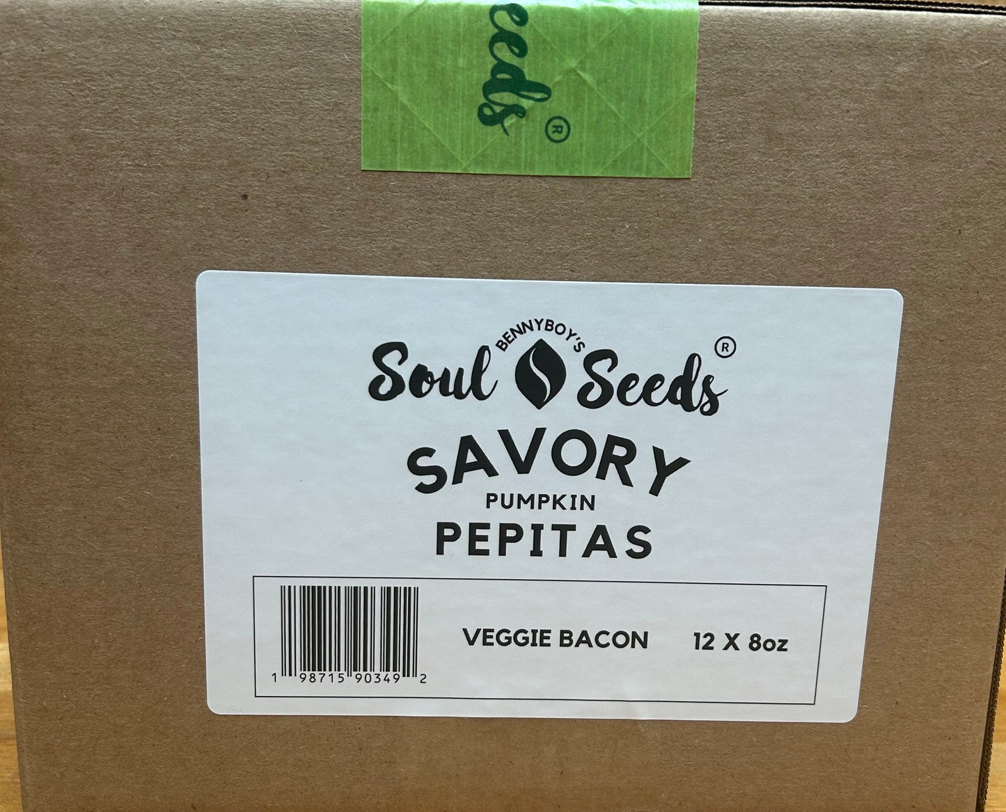 Savory Pumpkin Pepitas, Veggie Bacon