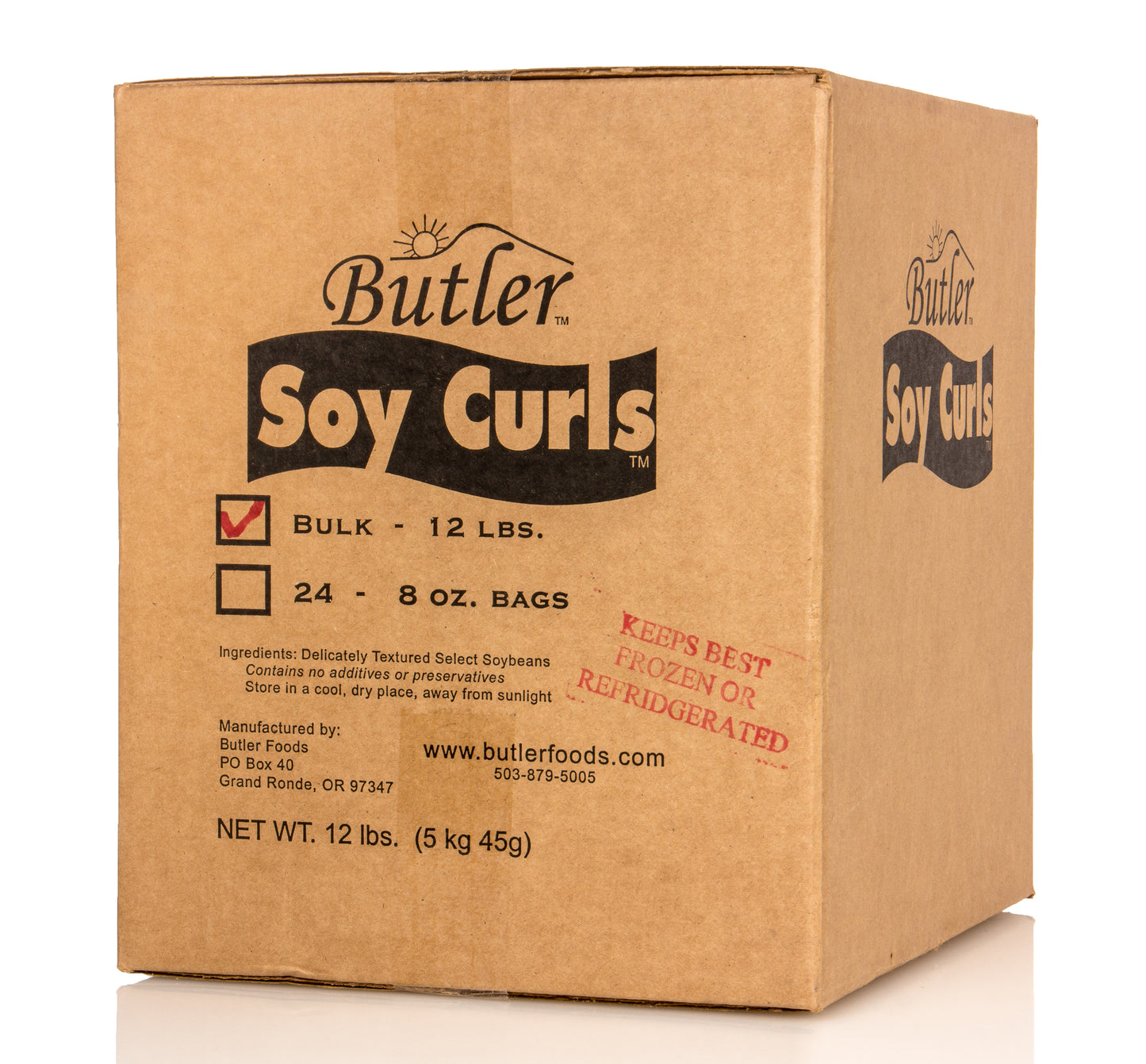 Soy CURLS, Bulk, GMO Free